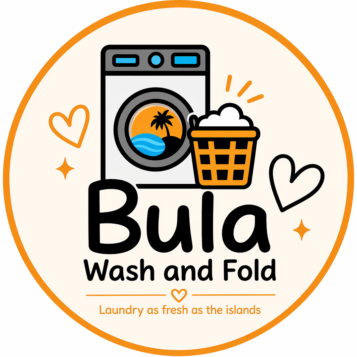 Bula Wash and Fold logo